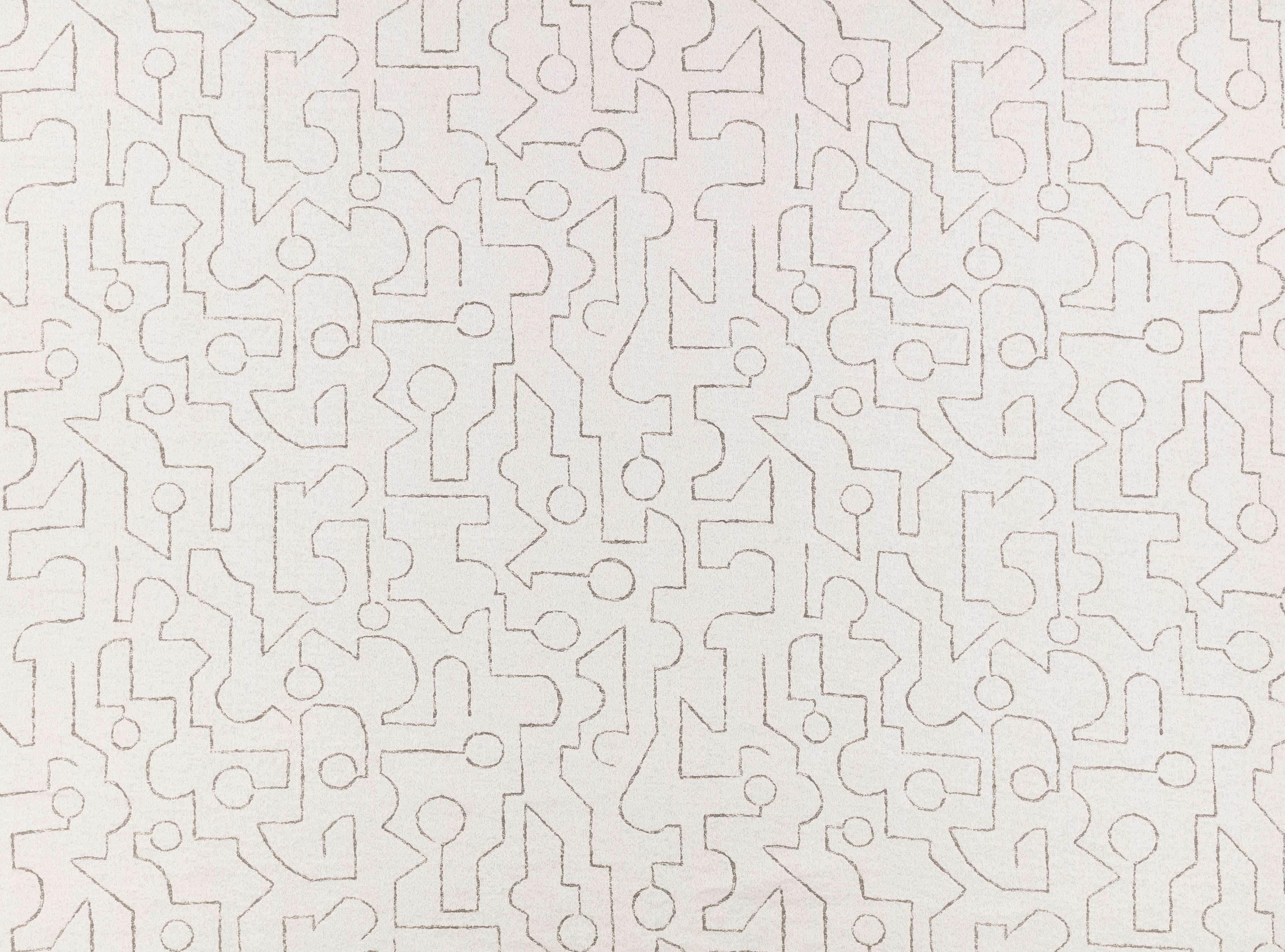 ZINC TEXTILE Braque Greyscale Z731/01 ZINC TEXTILE Braque Greyscale Z731/01